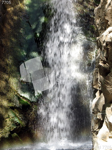 Image of Waterfall. Platres. Cyprus