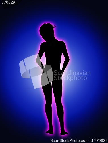 Image of Nude Women Silhouette