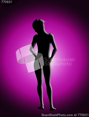 Image of Nude Women Silhouette