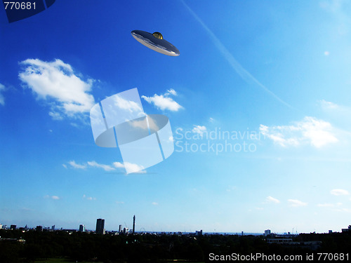 Image of UFO Over London