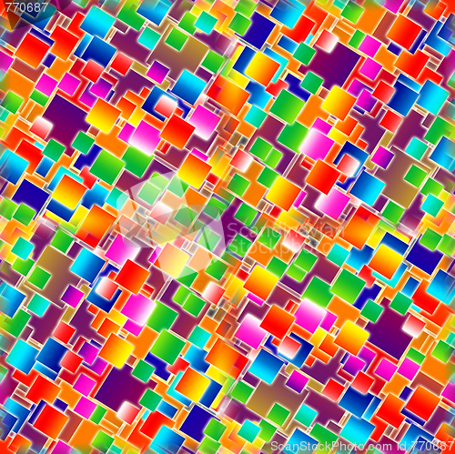 Image of Colour Tile Background