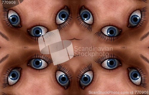 Image of Eye Tile Pattern