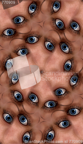 Image of Eye Tile Pattern