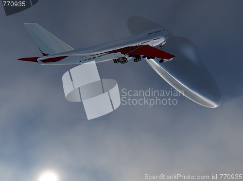 Image of UFO And Plane