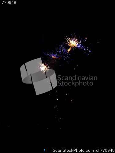 Image of Fireworks In Barkingside Recreation Ground