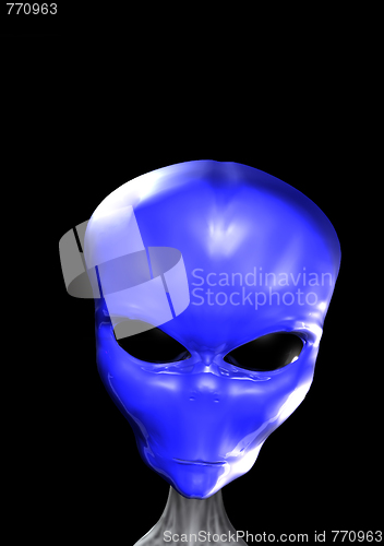 Image of Blue Alien