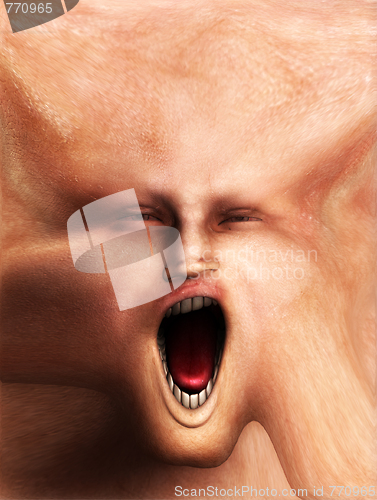 Image of Halloween Flesh Face