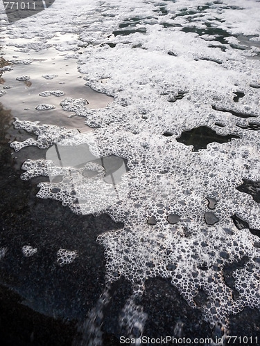 Image of Bubbles On Water