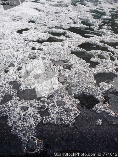 Image of Bubbles On Water