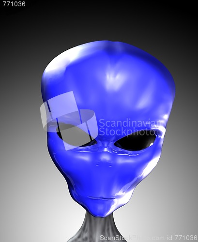 Image of Blue Alien