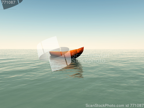Image of Boat On Water