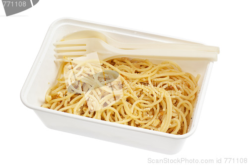 Image of Takeaway spaghetti Aglio e Olio 