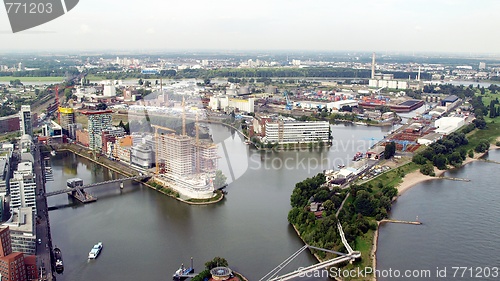 Image of Duesseldorf mediahafen harbour