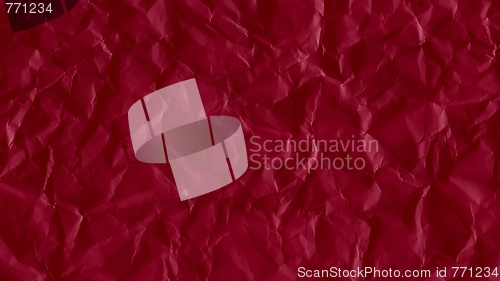 Image of Red rippled paper