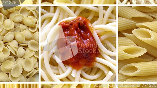 Image of Pasta collage