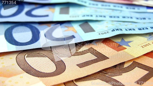 Image of Euro notes