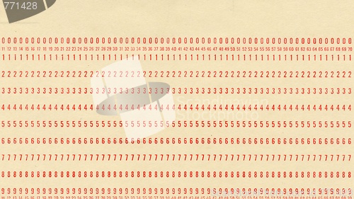 Image of Punched card