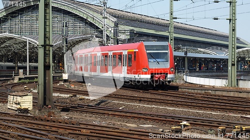 Image of Trains in station