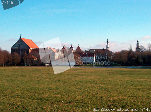 Image of Grass In City