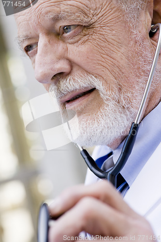 Image of Doctor With Stethoscope