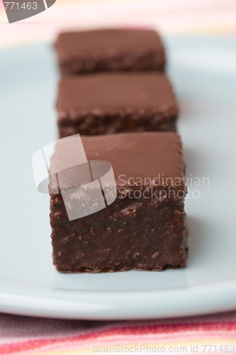 Image of Delicious chocolate cake