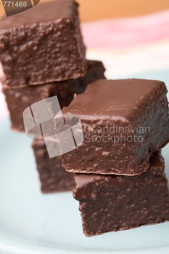 Image of Delicious chocolate cake