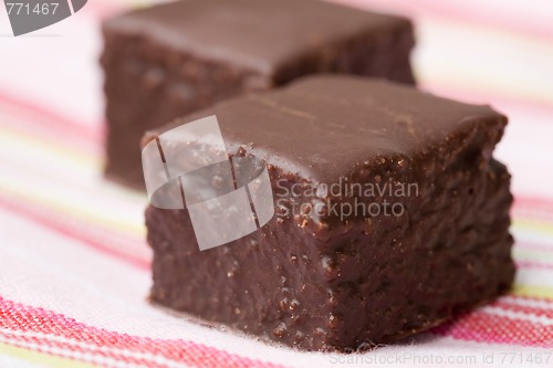 Image of Delicious chocolate cake