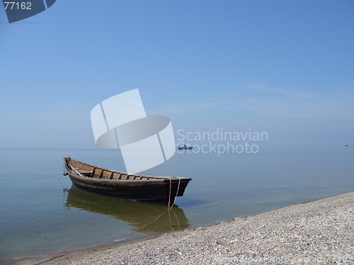 Image of Lonely boat