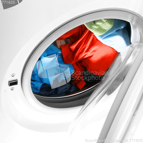 Image of Clothes in laundry