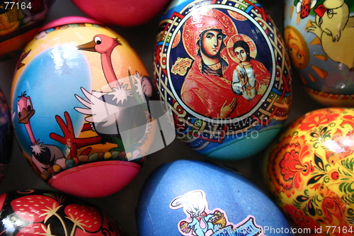 Image of Easter eggs