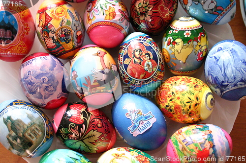 Image of Easter eggs