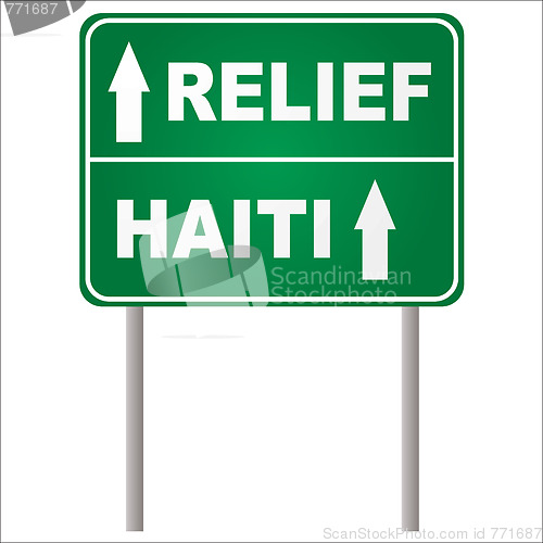 Image of relief sign