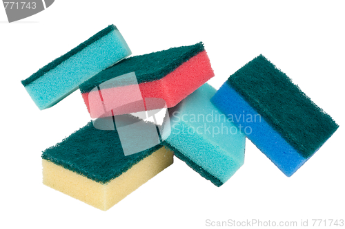 Image of Colored Sponges