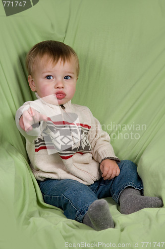 Image of Toddler in Winter Clothes