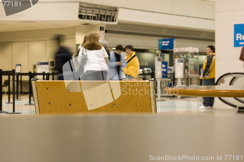 Image of People Waiting at the Airport