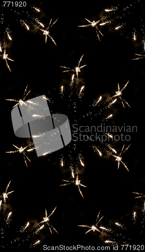 Image of Fireworks Seamless Pattern