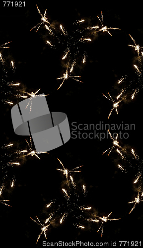 Image of Fireworks Seamless Pattern