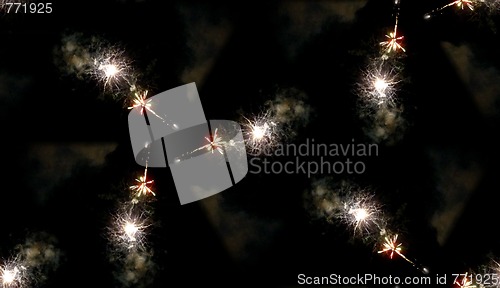 Image of Fireworks Seamless Pattern