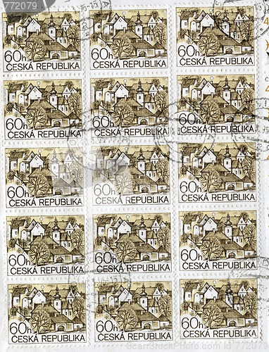 Image of postage stamps