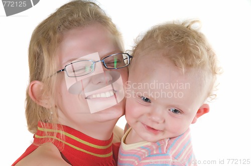 Image of Mom and daughter