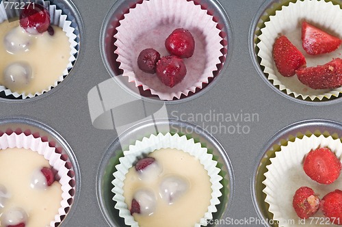 Image of Prepering cup-cakes