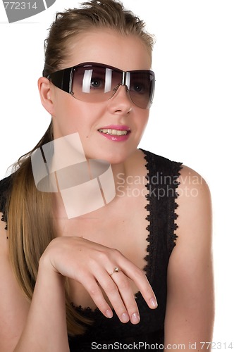Image of Closeup Portrait Of Woman