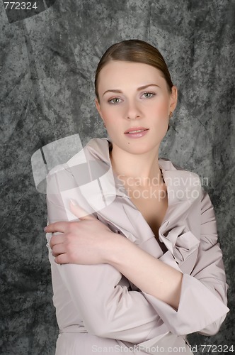 Image of Closeup Portrait Of Woman