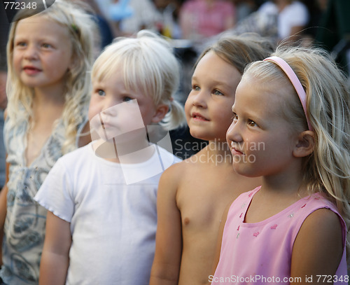 Image of Girl spectators