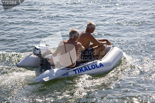 Image of Rubber dinghy