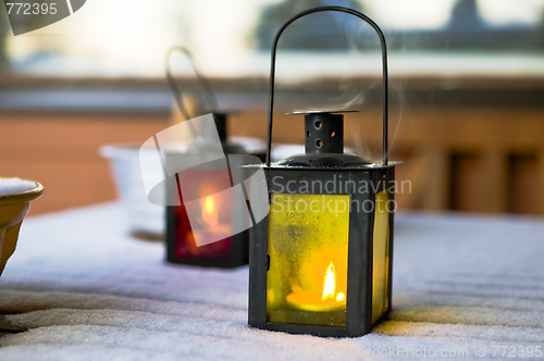 Image of Two lanterns