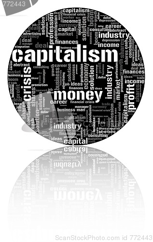 Image of Illustration with different economic terms