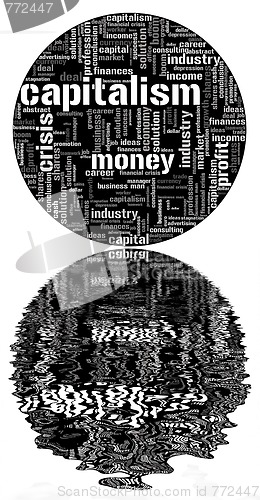 Image of Illustration with different economic terms