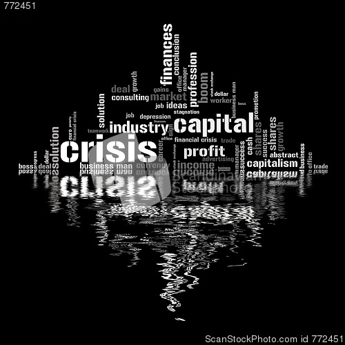 Image of Illustration with different economic terms