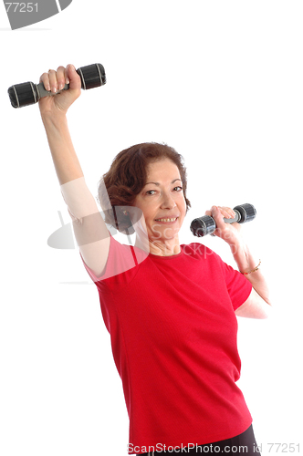 Image of woman exercising 873